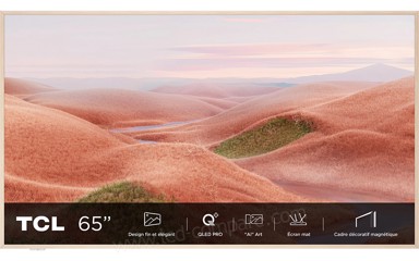 TCL QLED TV NXTFRAME 55", 55A300W, Google TV, 4K UHD